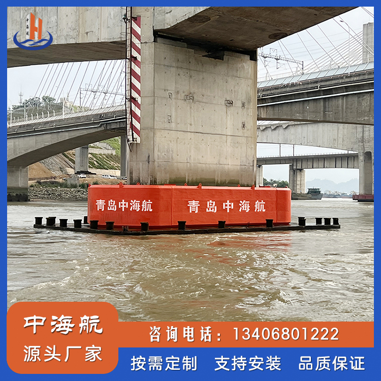 自浮式橋梁防撞設施